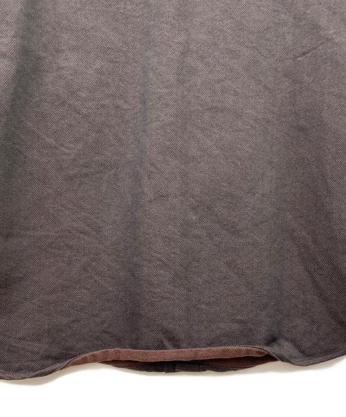 HOUSTON（ヒューストン）HOUSTON (ヒューストン) 長袖シャツ ブラウン サイズ:Lの古着・服飾アイテム