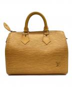 LOUIS VUITTONルイ ヴィトン）の古着「LOUIS VUITTON　エピ　スピーディ25   ハンドバッグ」｜タッシリ・イエロー