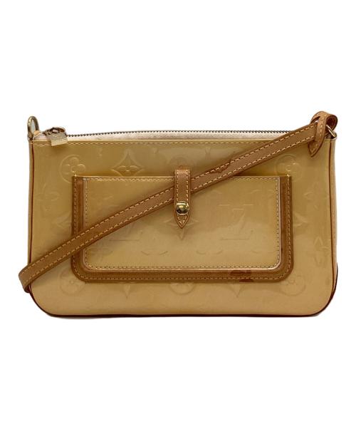 LOUIS VUITTON（ルイ ヴィトン）LOUIS VUITTON (ルイ ヴィトン) LOUIS VUITTON　ヴェルニ　マロリー・スクエア　ハンドバッグ ノワゼットの古着・服飾アイテム