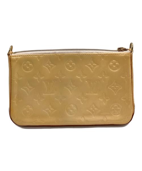 LOUIS VUITTON（ルイ ヴィトン）LOUIS VUITTON (ルイ ヴィトン) LOUIS VUITTON　ヴェルニ　マロリー・スクエア　ハンドバッグ ノワゼットの古着・服飾アイテム