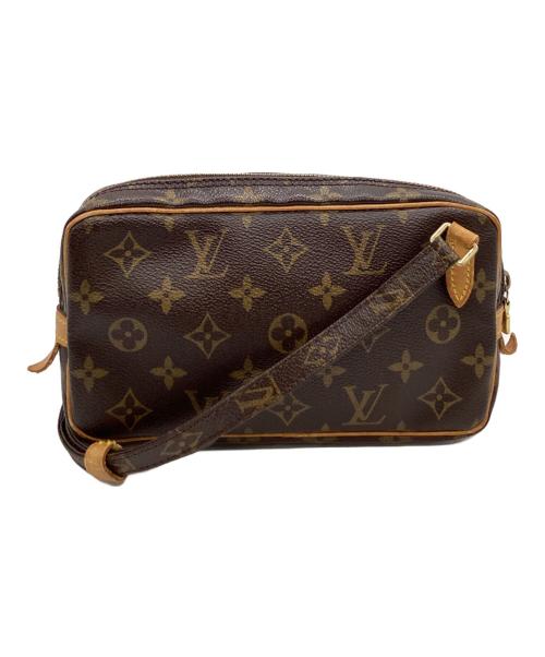 LOUIS VUITTON（ルイ ヴィトン）LOUIS VUITTON (ルイ ヴィトン) LOUIS VUITTON　モノグラム　マルリーバンドリエール　ショルダーショルダーポーチ ブラウンの古着・服飾アイテム