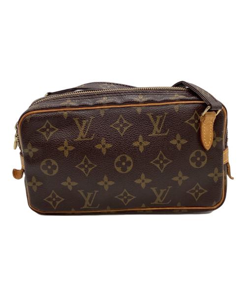 LOUIS VUITTON（ルイ ヴィトン）LOUIS VUITTON (ルイ ヴィトン) LOUIS VUITTON　モノグラム　マルリーバンドリエール　ショルダーショルダーポーチ ブラウンの古着・服飾アイテム