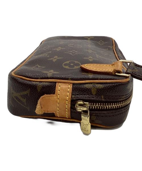 LOUIS VUITTON（ルイ ヴィトン）LOUIS VUITTON (ルイ ヴィトン) LOUIS VUITTON　モノグラム　マルリーバンドリエール　ショルダーショルダーポーチ ブラウンの古着・服飾アイテム
