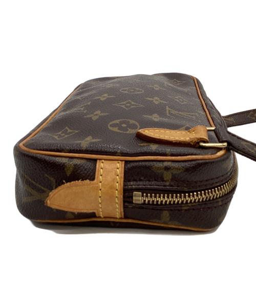 LOUIS VUITTON（ルイ ヴィトン）LOUIS VUITTON (ルイ ヴィトン) LOUIS VUITTON　モノグラム　マルリーバンドリエール　ショルダーショルダーポーチ ブラウンの古着・服飾アイテム