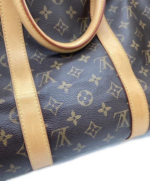 LOUIS VUITTON（ルイ ヴィトン）LOUIS VUITTON (ルイ ヴィトン) LOUIS VUITTON　モノグラム　キーポル50　トラベルバッグ ブラウンの古着・服飾アイテム
