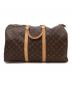 LOUIS VUITTON (ルイ ヴィトン) LOUIS VUITTON　モノグラム　キーポル50　トラベルバッグ ブラウン：85000円