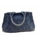 PRADA (プラダ) PRADA　カナパ　ハンドバッグ インディゴ：35000円