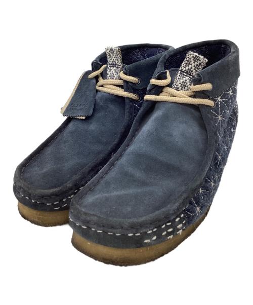 CLARKS ORIGINALS（クラークス オリジナルズ）CLARKS ORIGINALS (クラークス オリジナルズ) Clarks Originals　ワラビーブーツ ネイビー サイズ:24.5cmの古着・服飾アイテム