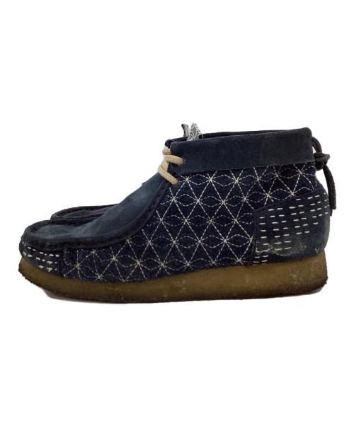 CLARKS ORIGINALS（クラークス オリジナルズ）CLARKS ORIGINALS (クラークス オリジナルズ) Clarks Originals　ワラビーブーツ ネイビー サイズ:24.5cmの古着・服飾アイテム