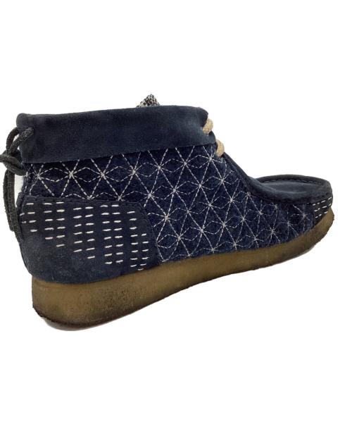 CLARKS ORIGINALS（クラークス オリジナルズ）CLARKS ORIGINALS (クラークス オリジナルズ) Clarks Originals　ワラビーブーツ ネイビー サイズ:24.5cmの古着・服飾アイテム