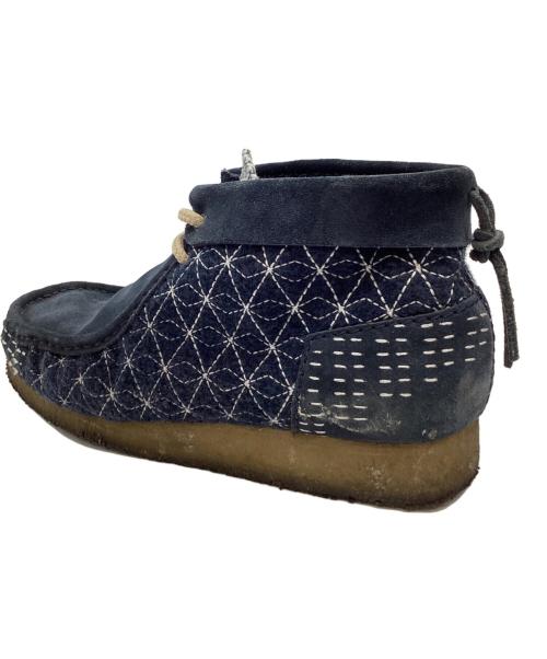 CLARKS ORIGINALS（クラークス オリジナルズ）CLARKS ORIGINALS (クラークス オリジナルズ) Clarks Originals　ワラビーブーツ ネイビー サイズ:24.5cmの古着・服飾アイテム