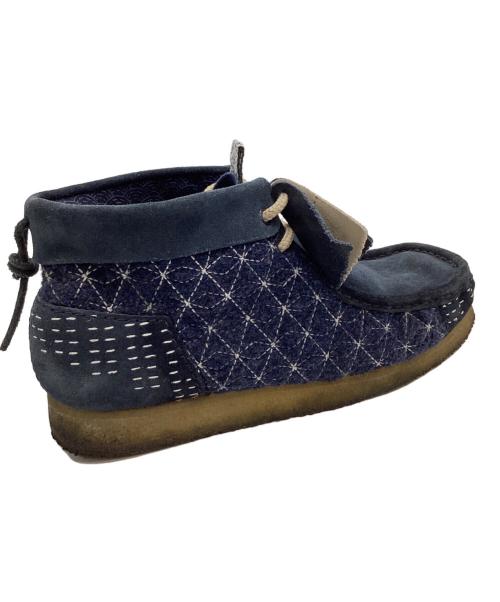 CLARKS ORIGINALS（クラークス オリジナルズ）CLARKS ORIGINALS (クラークス オリジナルズ) Clarks Originals　ワラビーブーツ ネイビー サイズ:24.5cmの古着・服飾アイテム
