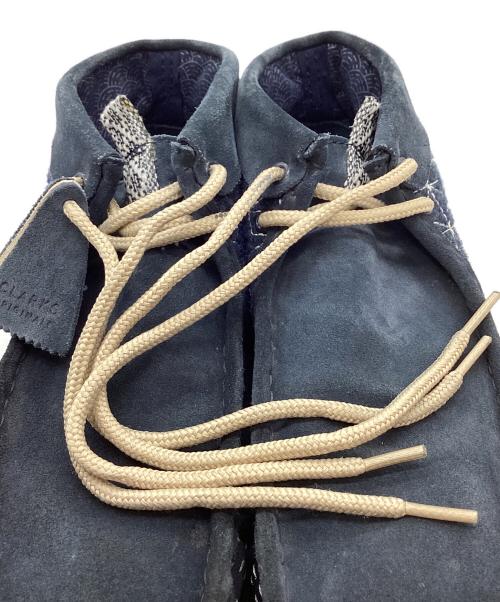 CLARKS ORIGINALS（クラークス オリジナルズ）CLARKS ORIGINALS (クラークス オリジナルズ) Clarks Originals　ワラビーブーツ ネイビー サイズ:24.5cmの古着・服飾アイテム