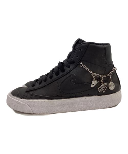 NIKE（ナイキ）NIKE (ナイキ) NIKE　BLAZER MID 77　ハイカットスニーカー ブラック×ホワイト サイズ:22ｃｍの古着・服飾アイテム