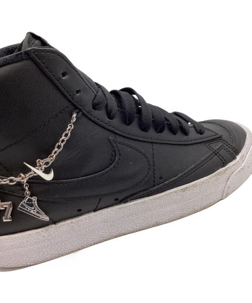 NIKE（ナイキ）NIKE (ナイキ) NIKE　BLAZER MID 77　ハイカットスニーカー ブラック×ホワイト サイズ:22ｃｍの古着・服飾アイテム