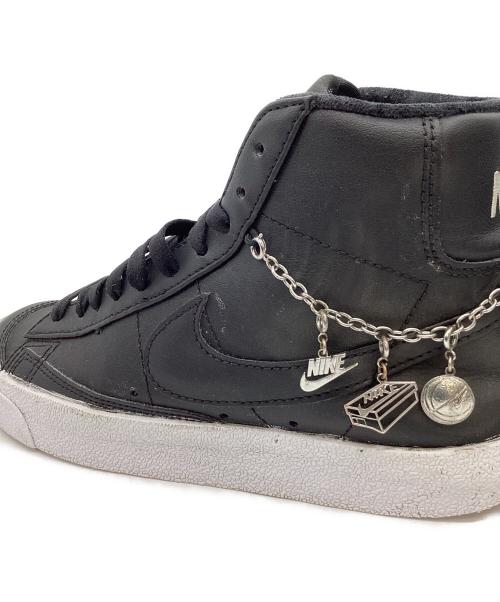 NIKE（ナイキ）NIKE (ナイキ) NIKE　BLAZER MID 77　ハイカットスニーカー ブラック×ホワイト サイズ:22ｃｍの古着・服飾アイテム