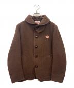 DANTONダントン）の古着「ウールモッサシングルジャケット」｜ブラウン