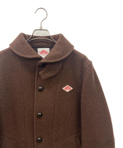 DANTON（ダントン）DANTON (ダントン) ウールモッサシングルジャケット ブラウン サイズ:40の古着・服飾アイテム