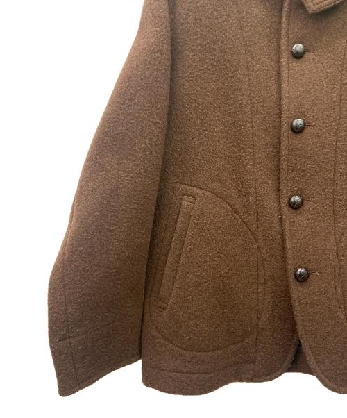 DANTON（ダントン）DANTON (ダントン) ウールモッサシングルジャケット ブラウン サイズ:40の古着・服飾アイテム