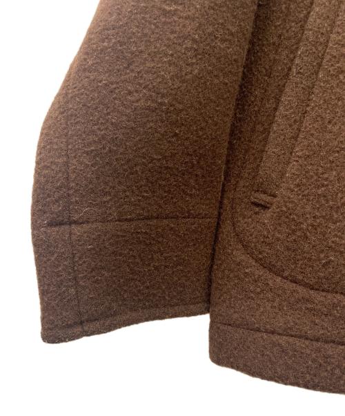 DANTON（ダントン）DANTON (ダントン) ウールモッサシングルジャケット ブラウン サイズ:40の古着・服飾アイテム