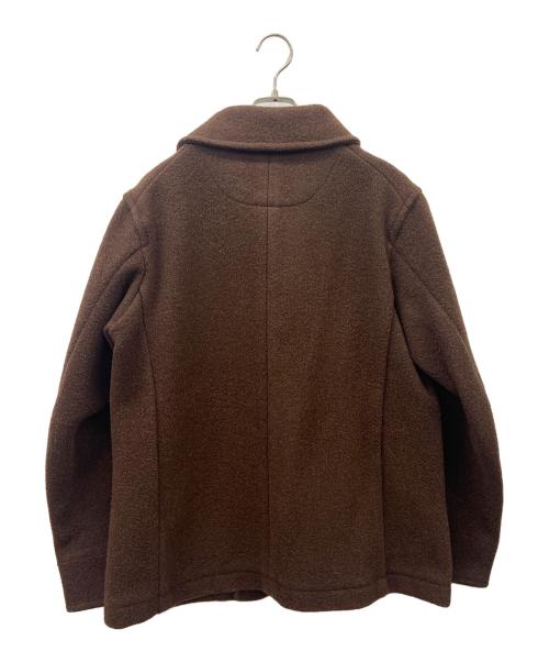 DANTON（ダントン）DANTON (ダントン) ウールモッサシングルジャケット ブラウン サイズ:40の古着・服飾アイテム