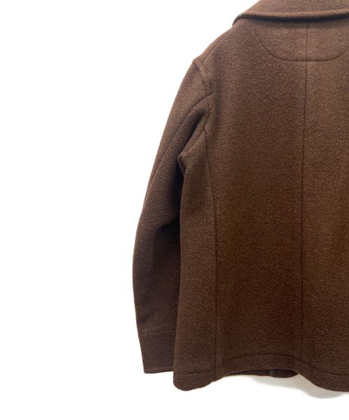 DANTON（ダントン）DANTON (ダントン) ウールモッサシングルジャケット ブラウン サイズ:40の古着・服飾アイテム