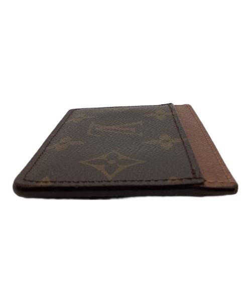 LOUIS VUITTON（ルイ ヴィトン）LOUIS VUITTON (ルイ ヴィトン) LOUIS VUITTON　モノグラム　ポルト カルト・サーンプル　カードケース ブラウンの古着・服飾アイテム