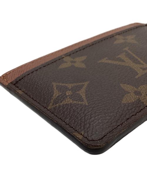 LOUIS VUITTON（ルイ ヴィトン）LOUIS VUITTON (ルイ ヴィトン) LOUIS VUITTON　モノグラム　ポルト カルト・サーンプル　カードケース ブラウンの古着・服飾アイテム