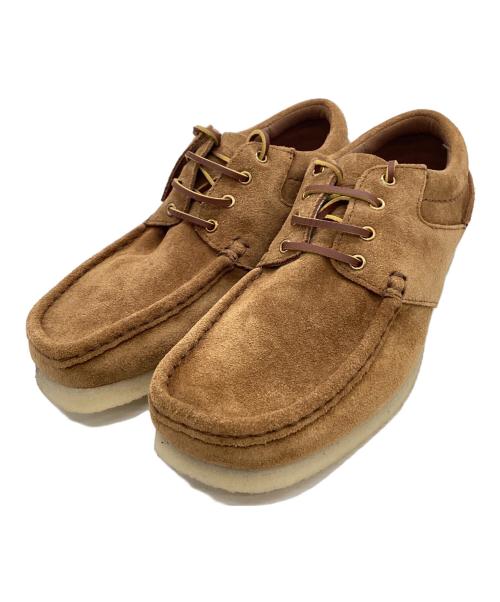 CLARKS（クラークス）CLARKS (クラークス) CLARKS　WALLABEE BOAT　ワラビーボート ブラウン サイズ:25.5cmの古着・服飾アイテム