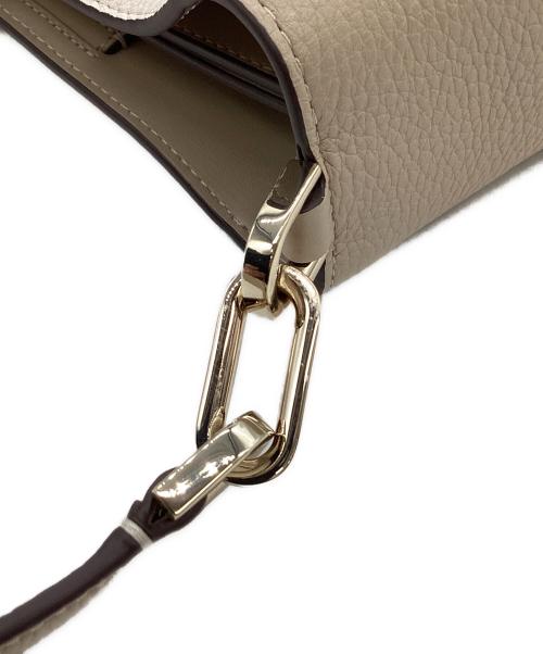 Kate Spade（ケイトスペード）Kate Spade (ケイトスペード) Kate Spade　レナカラーブロックバケットバッグ ベージュ×ピンクの古着・服飾アイテム