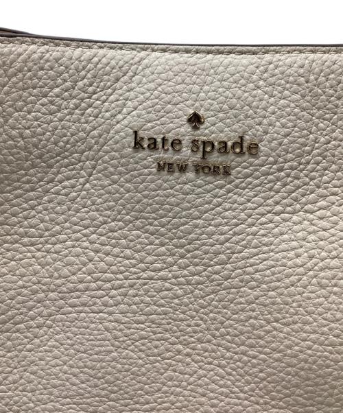 Kate Spade（ケイトスペード）Kate Spade (ケイトスペード) Kate Spade　レナカラーブロックバケットバッグ ベージュ×ピンクの古着・服飾アイテム