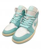 NIKEナイキ）の古着「NIKE　AIR JORDAN1　ハイカットスニーカー」｜ミントグリーン