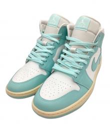 NIKE（ナイキ）の古着「NIKE　AIR JORDAN1　ハイカットスニーカー」｜ミントグリーン