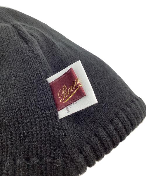BORSALINO（ボルサリーノ）BORSALINO (ボルサリーノ) ニット帽 ブラック サイズ:なしの古着・服飾アイテム