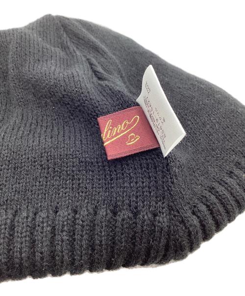 BORSALINO（ボルサリーノ）BORSALINO (ボルサリーノ) ニット帽 ブラック サイズ:なしの古着・服飾アイテム