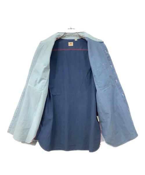 SUGAR CANE（シュガーケーン）SUGAR CANE (シュガーケーン) ワークシャツ ブルー サイズ:Mサイズ 未使用品の古着・服飾アイテム