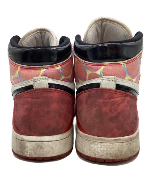 NIKE（ナイキ）NIKE (ナイキ) NIKE　Air Jordan 1 Retro High OG SP Spider-Man　ハイカットスニーカー レッド×ホワイト サイズ:28ｃｍの古着・服飾アイテム