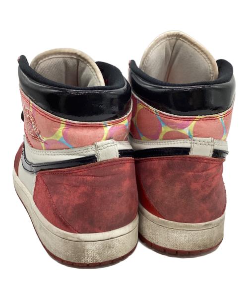 NIKE（ナイキ）NIKE (ナイキ) NIKE　Air Jordan 1 Retro High OG SP Spider-Man　ハイカットスニーカー レッド×ホワイト サイズ:28ｃｍの古着・服飾アイテム