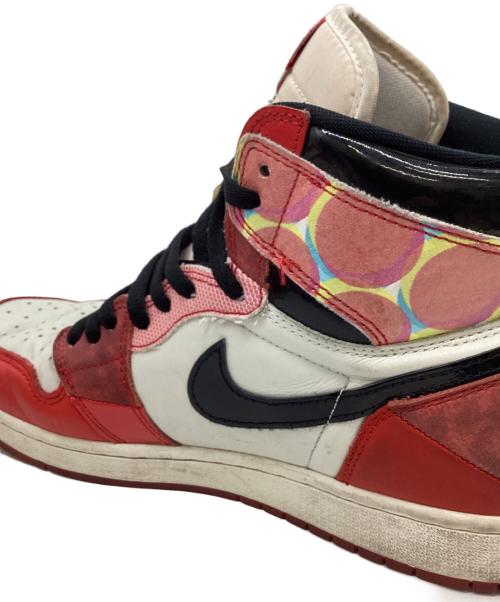 NIKE（ナイキ）NIKE (ナイキ) NIKE　Air Jordan 1 Retro High OG SP Spider-Man　ハイカットスニーカー レッド×ホワイト サイズ:28ｃｍの古着・服飾アイテム