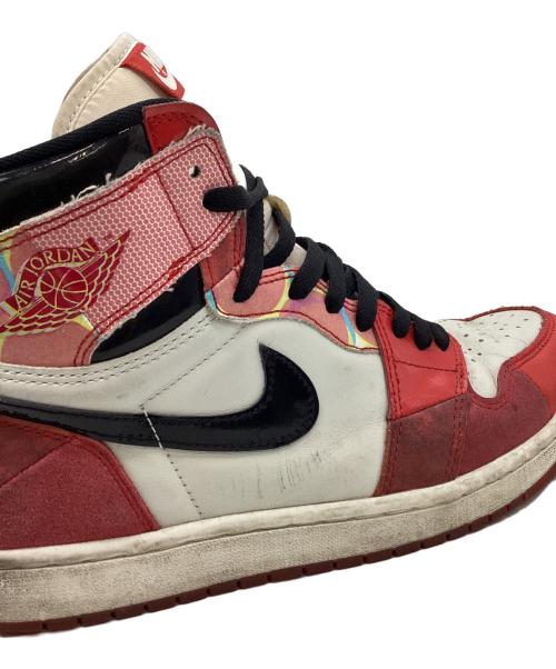 NIKE（ナイキ）NIKE (ナイキ) NIKE　Air Jordan 1 Retro High OG SP Spider-Man　ハイカットスニーカー レッド×ホワイト サイズ:28ｃｍの古着・服飾アイテム