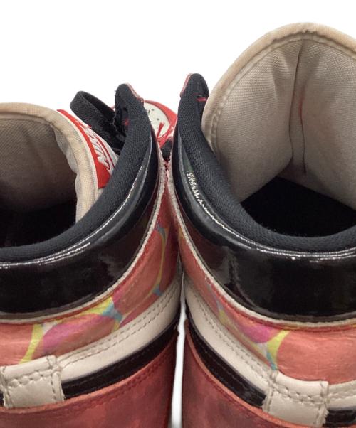 NIKE（ナイキ）NIKE (ナイキ) NIKE　Air Jordan 1 Retro High OG SP Spider-Man　ハイカットスニーカー レッド×ホワイト サイズ:28ｃｍの古着・服飾アイテム