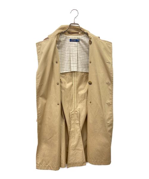 POLO RALPH LAUREN（ポロ・ラルフローレン）POLO RALPH LAUREN (ポロ・ラルフローレン) トレンチコート カーキ サイズ:SIZE2の古着・服飾アイテム