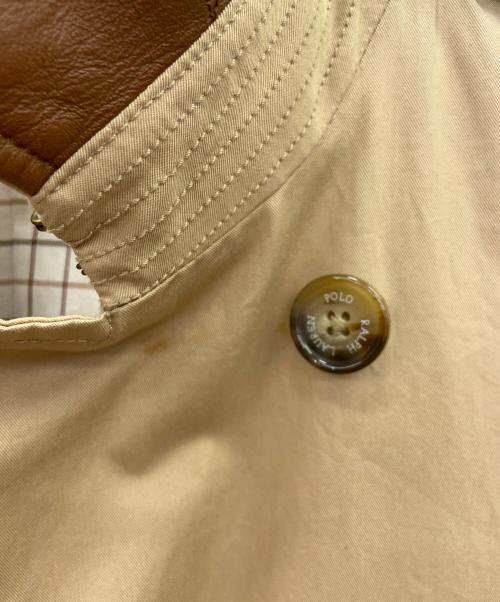POLO RALPH LAUREN（ポロ・ラルフローレン）POLO RALPH LAUREN (ポロ・ラルフローレン) トレンチコート カーキ サイズ:SIZE2の古着・服飾アイテム