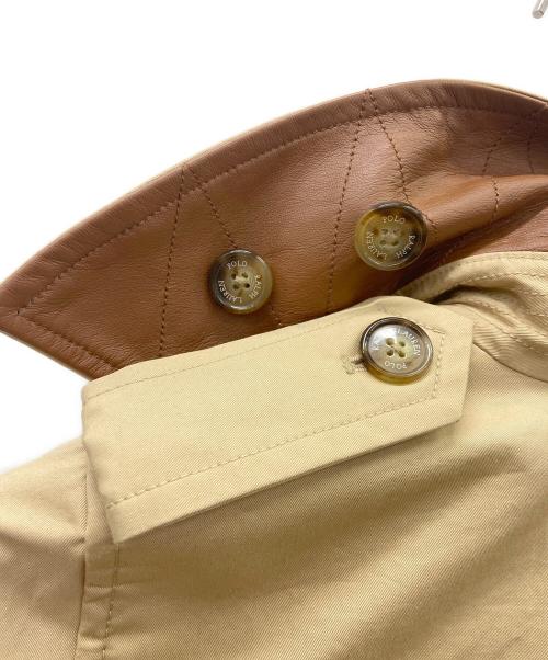 POLO RALPH LAUREN（ポロ・ラルフローレン）POLO RALPH LAUREN (ポロ・ラルフローレン) トレンチコート カーキ サイズ:SIZE2の古着・服飾アイテム