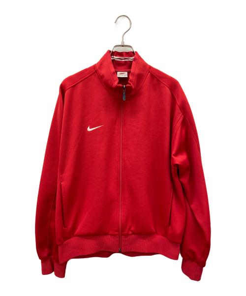 NIKE（ナイキ）NIKE (ナイキ) トラックジャケット レッド×ホワイト サイズ:XLの古着・服飾アイテム