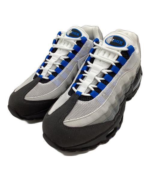 NIKE（ナイキ）NIKE (ナイキ) NIKE　AIR MAX95 Cool Grey and Blue Spark　スニーカー グレー×ブルー サイズ:26ｃｍの古着・服飾アイテム