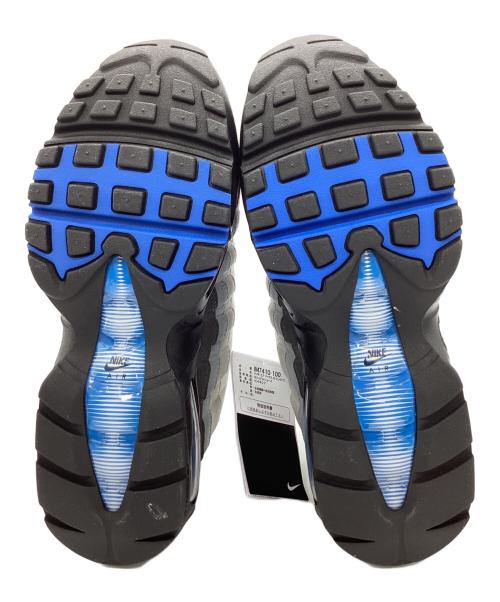 NIKE（ナイキ）NIKE (ナイキ) NIKE　AIR MAX95 Cool Grey and Blue Spark　スニーカー グレー×ブルー サイズ:26ｃｍの古着・服飾アイテム
