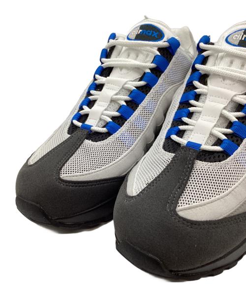 NIKE（ナイキ）NIKE (ナイキ) NIKE　AIR MAX95 Cool Grey and Blue Spark　スニーカー グレー×ブルー サイズ:26ｃｍの古着・服飾アイテム