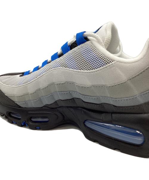 NIKE（ナイキ）NIKE (ナイキ) NIKE　AIR MAX95 Cool Grey and Blue Spark　スニーカー グレー×ブルー サイズ:26ｃｍの古着・服飾アイテム