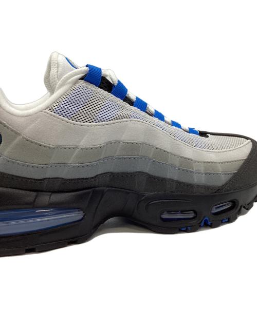 NIKE（ナイキ）NIKE (ナイキ) NIKE　AIR MAX95 Cool Grey and Blue Spark　スニーカー グレー×ブルー サイズ:26ｃｍの古着・服飾アイテム